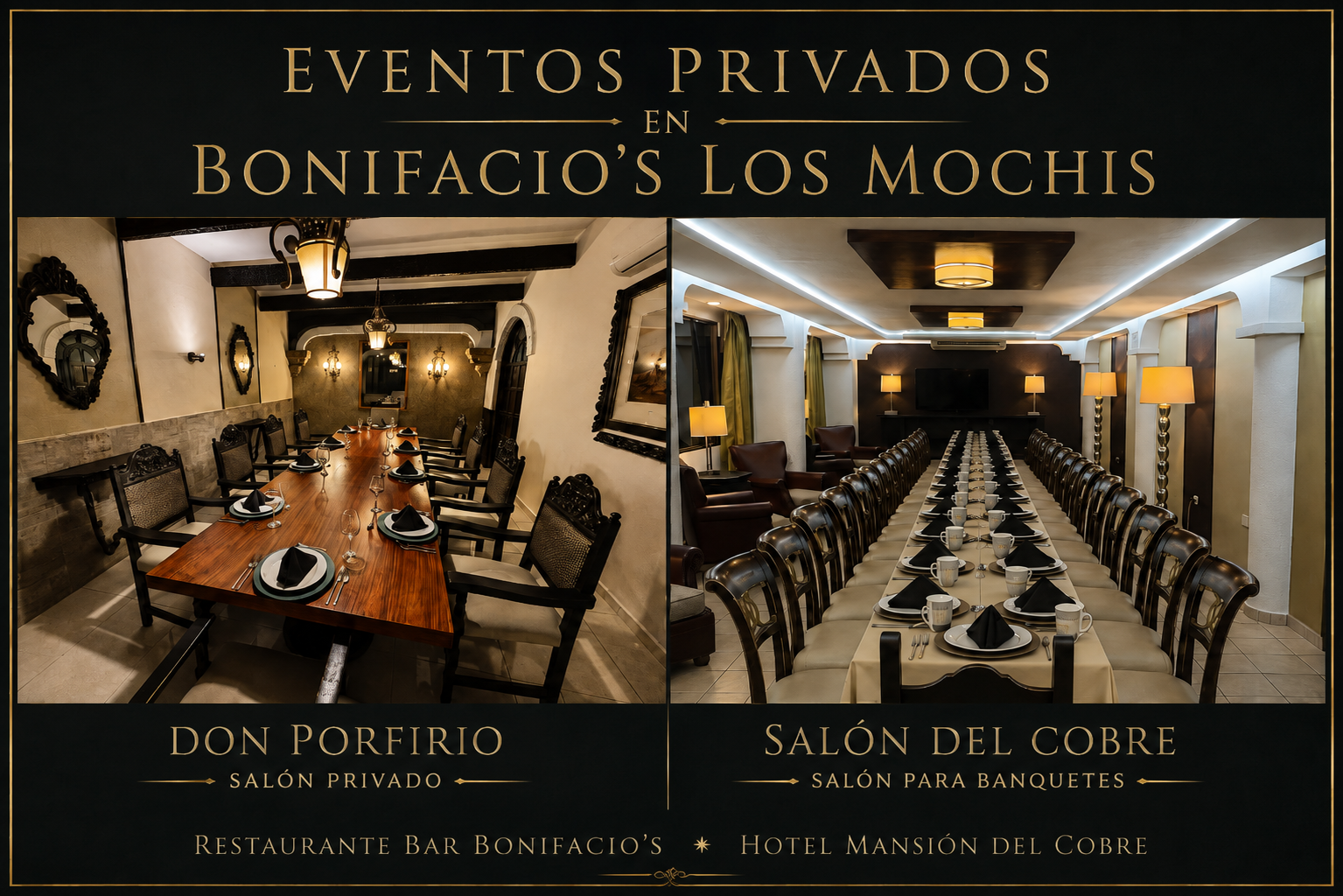 Private Events at Bonifacio’s Los Mochis