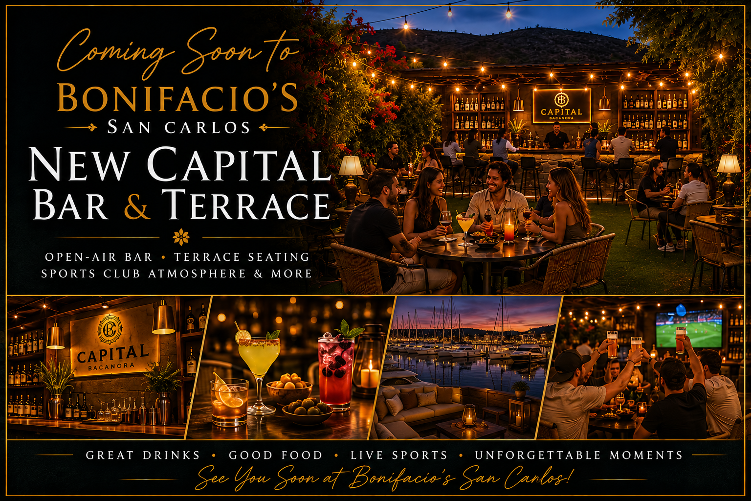 Coming Soon to Bonifacio’s San Carlos: The New Capital Bar & Terrace